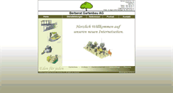Desktop Screenshot of berberat-gartenbau.ch